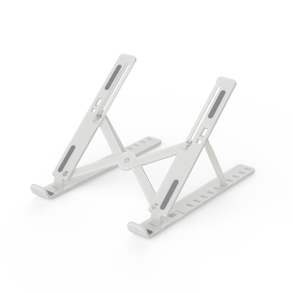 iDock Ergonomic Portable Folding Height Adjustable Plastic Desktop Laptop Stand Holder