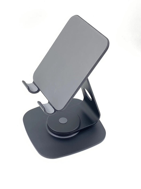 iDock Ergonomic 360° Rotation Portable Foldable Aluminum Alloy Desktop Tablet Stand Phone Holder