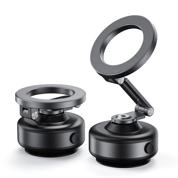 iDock Portable Three-axis Folding Electric Vacuum Magnetic Phone Stand Multi-functional Car Phone Holder