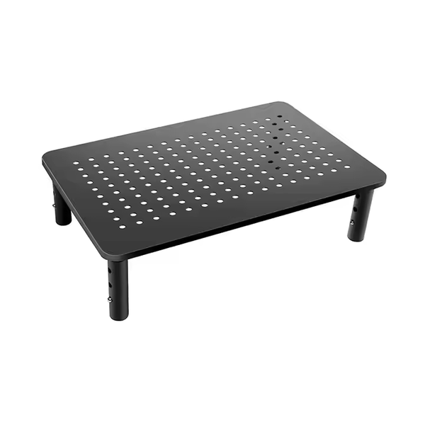 iDock 3 Height Adjustable with Metal Vented Monitor Riser Stand for Printer Laptop PC Desk