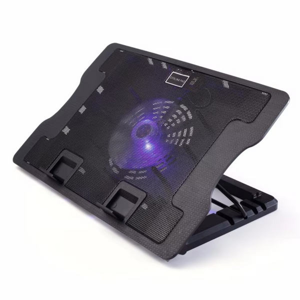 iDock Ergonomic Hot Selling 2 USB HUB Folding Plastic Laptop Cooling Cooler Pad Stand