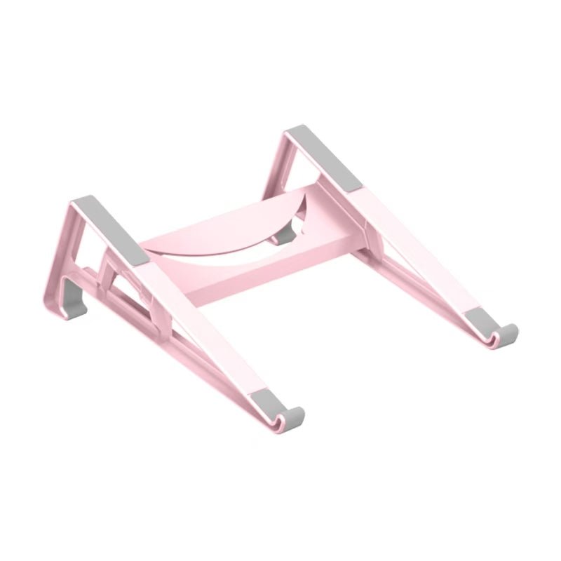Factory Custom Logo Box iDock 2 In 1 Portable Folding Plastic Desktop Laptop Stand for Under the 17.3 Inches Laptops Tablets - iDock Laptopstand