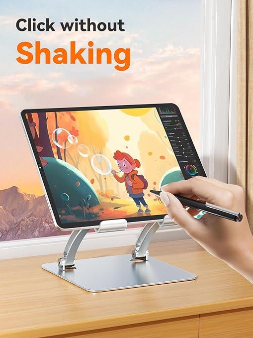 Factory Custom Logo Box iDock Aluminum Portable Folding Adjustable Desktop Tablet Stand Holder - iDock Laptopstand