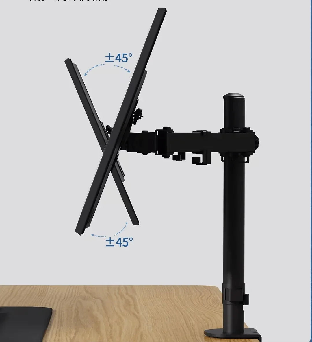 Factory Custom Logo Box iDock Home Office Desktop Adjustable Height and Angle Monitor Riser Stand Dual - screen Display Holder - iDock Laptopstand