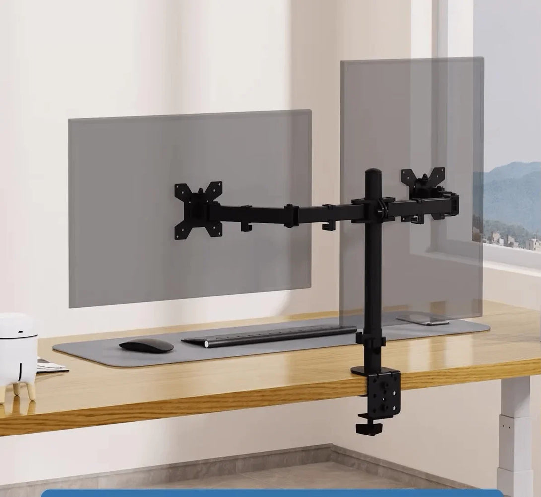 Factory Custom Logo Box iDock Home Office Desktop Adjustable Height and Angle Monitor Riser Stand Dual - screen Display Holder - iDock Laptopstand