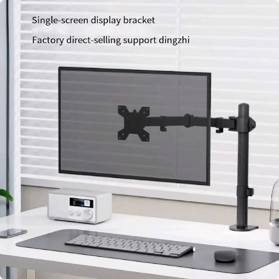 Factory Custom Logo Box iDock Home Office Desktop Adjustable Height and Angle Monitor Riser Stand Single - screen Display Holder - iDock Laptopstand