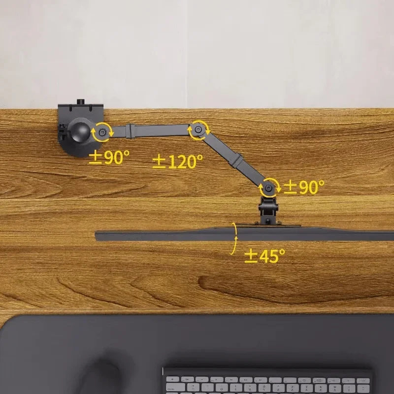 Factory Custom Logo Box iDock Home Office Desktop Adjustable Height and Angle Monitor Riser Stand Single - screen Display Holder - iDock Laptopstand