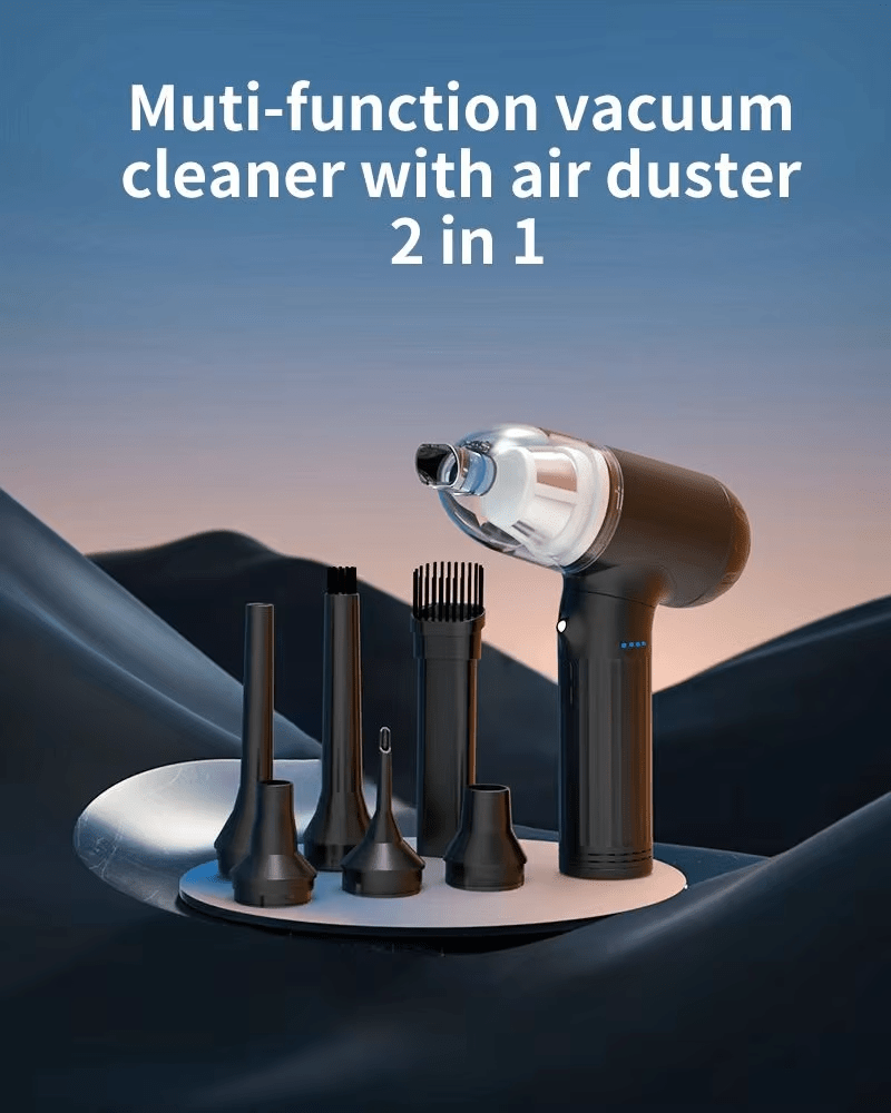 iDock 12000pa Hot selling Portable Cordless High Power Air Blower USB Mini Vacuum Cleaner Handheld Car Vacuum Cleaner - iDock Laptopstand