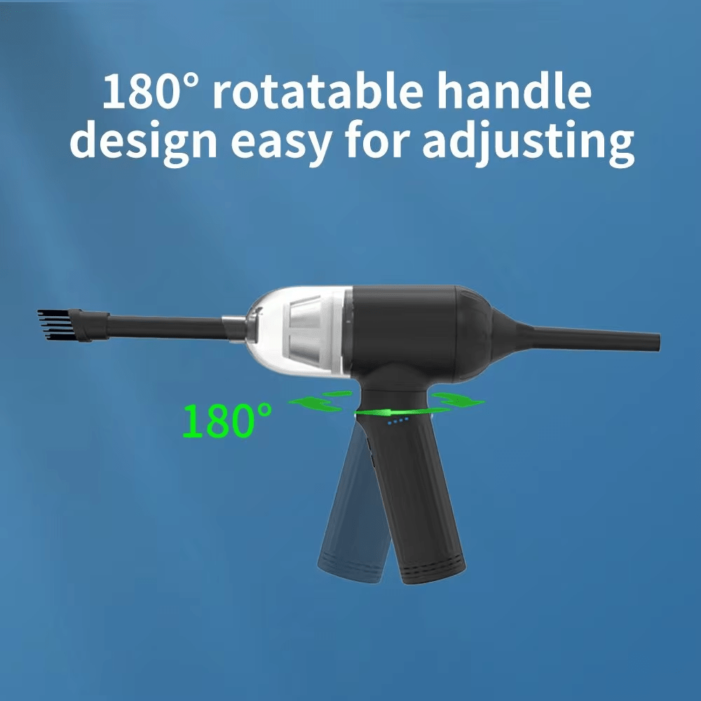 iDock 12000pa Hot selling Portable Cordless High Power Air Blower USB Mini Vacuum Cleaner Handheld Car Vacuum Cleaner - iDock Laptopstand
