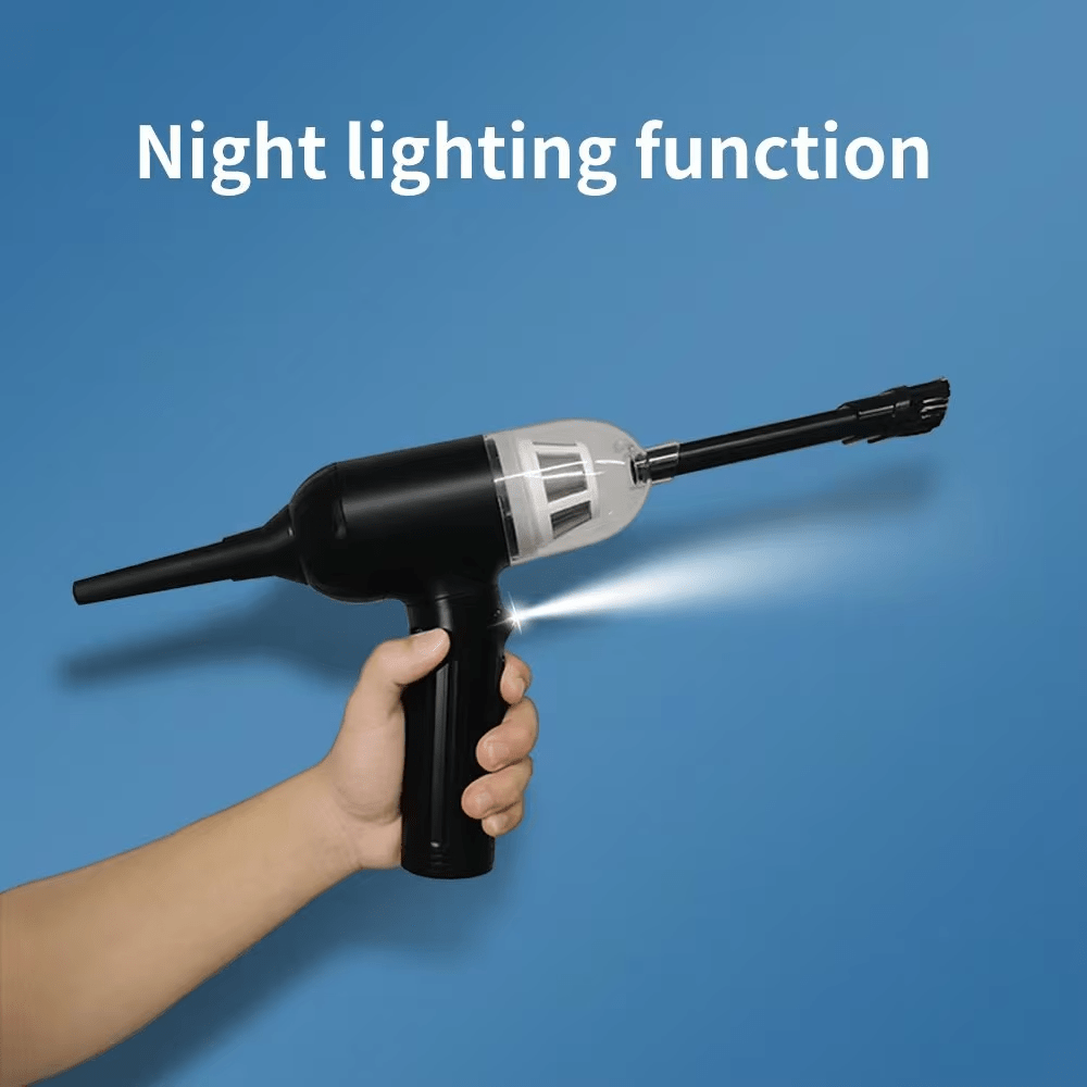 iDock 12000pa Hot selling Portable Cordless High Power Air Blower USB Mini Vacuum Cleaner Handheld Car Vacuum Cleaner - iDock Laptopstand