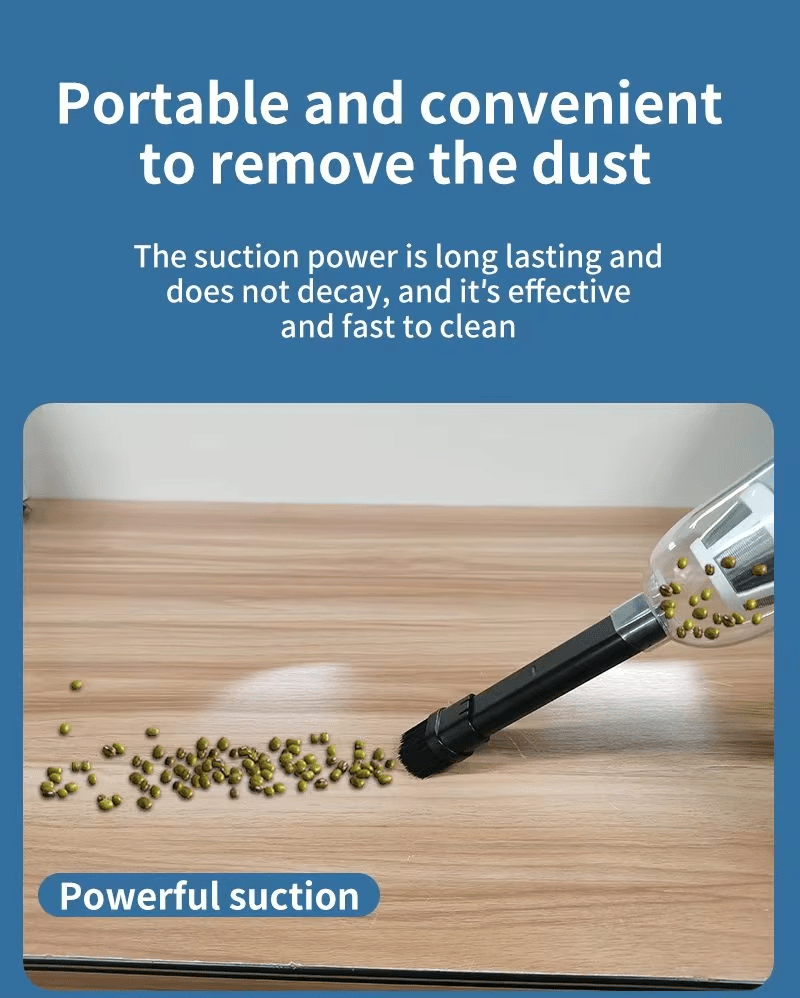 iDock 12000pa Hot selling Portable Cordless High Power Air Blower USB Mini Vacuum Cleaner Handheld Car Vacuum Cleaner - iDock Laptopstand