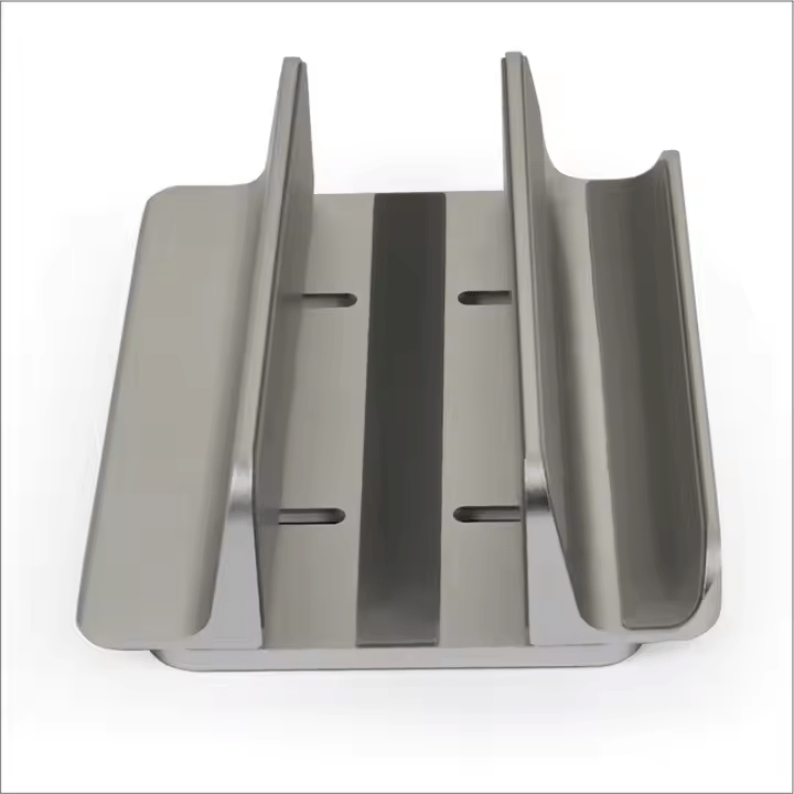 iDock 2 in 1 Design Adjustable Space Saving Computer Holder Vertical Laptop Stand with Slot - iDock Laptopstand