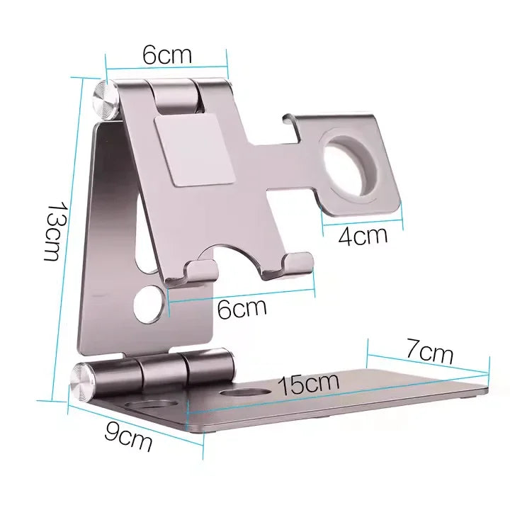 iDock 2 In 1 Universal Desktop Phone Stand Holder for iPhone and Apple Watch - iDock Laptopstand