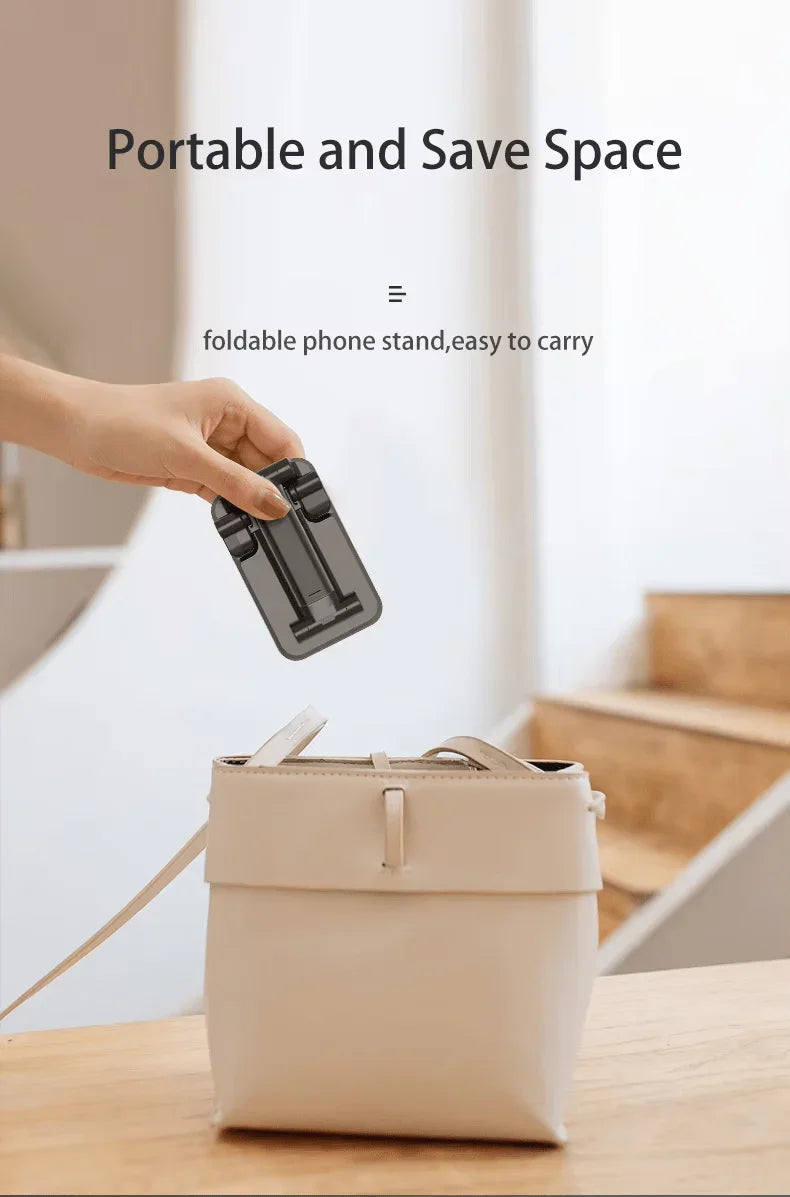 iDock 2 In 1 Wireless Charging Portable Foldable Height Angle Adjustable Mobile Phone Holder Tablet Stand - iDock Laptopstand