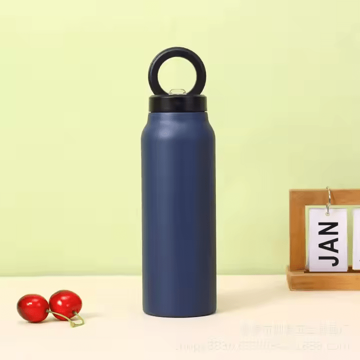 iDock 2024 750ml Multi - function Portable Water Bottle with Magnetic Phone Holder for Desk Outdoor and Indoor Use - iDock Laptopstand