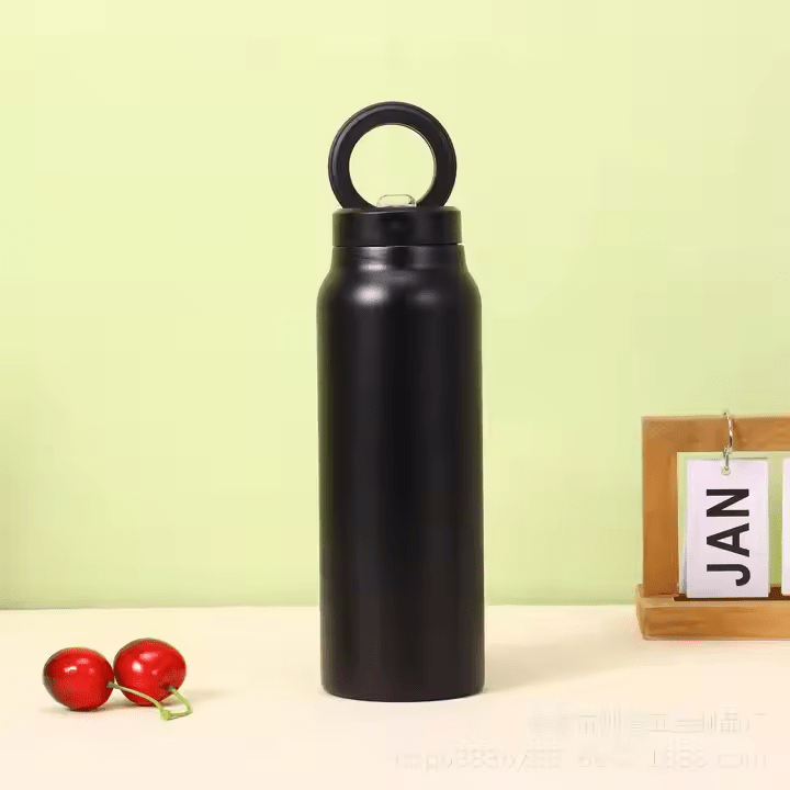iDock 2024 750ml Multi - function Portable Water Bottle with Magnetic Phone Holder for Desk Outdoor and Indoor Use - iDock Laptopstand