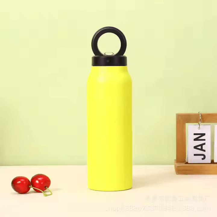 iDock 2024 750ml Multi - function Portable Water Bottle with Magnetic Phone Holder for Desk Outdoor and Indoor Use - iDock Laptopstand