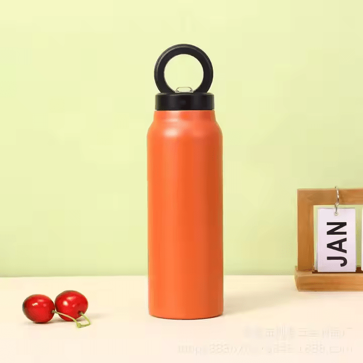 iDock 2024 750ml Multi - function Portable Water Bottle with Magnetic Phone Holder for Desk Outdoor and Indoor Use - iDock Laptopstand