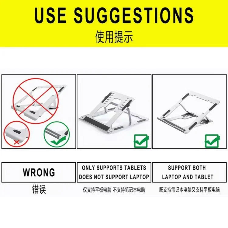 iDock 6 Degree Adjustable Height Laptop Stand - iDock Laptopstand