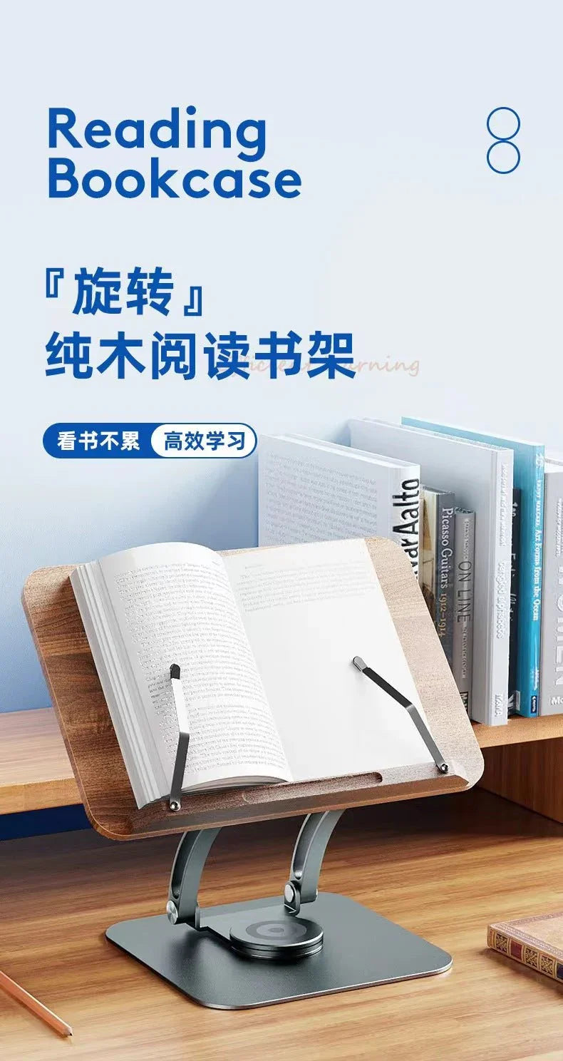 iDock Adjustable Angle Book Holder For Kids And Adults Folding Reading Stand For Books Reading bookcase - iDock Laptopstand