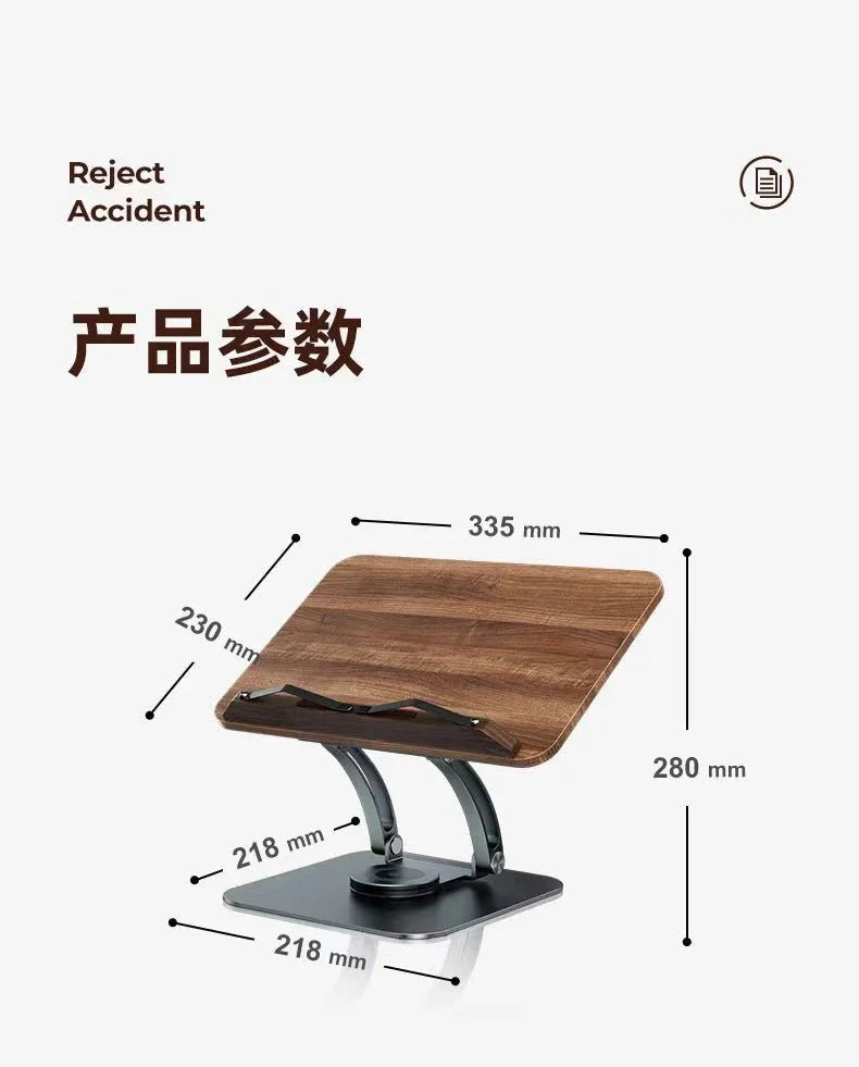 iDock Adjustable Angle Book Holder For Kids And Adults Folding Reading Stand For Books Reading bookcase - iDock Laptopstand