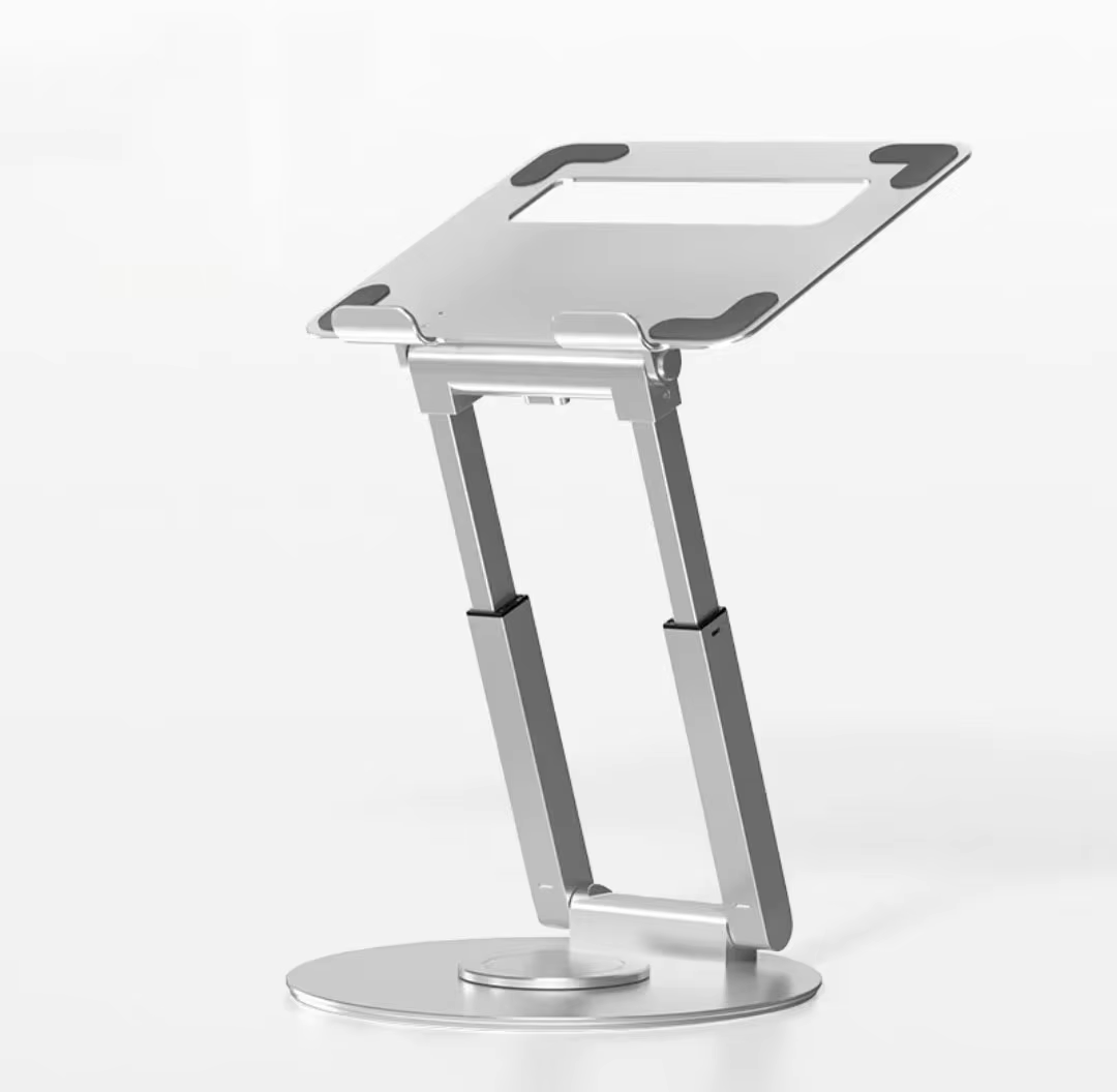 iDock Adjustable Ergonomic Sit to Stand Laptop Stand with 360 Swivel Base Computer Stand - iDock Laptopstand