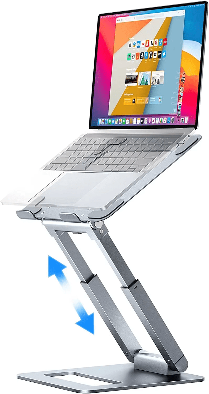 iDock Adjustable Height Ergonomic Sit to Stand Computer Stand Laptop Stand Riser for Good Posture - iDock Laptopstand