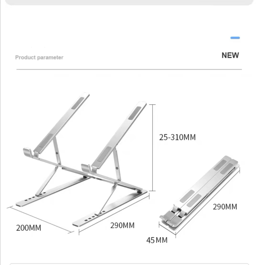 iDock Adjustable Portable Foldable Aluminum Laptop Stand - iDock Laptopstand