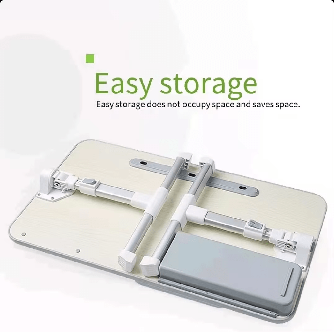 iDock Adjustable Table Stand with Storage Drawer Foldable Laptop Tray for Sofa Couch Floor Laptop Bed Tray Desk Laptop Stand - iDock Laptopstand
