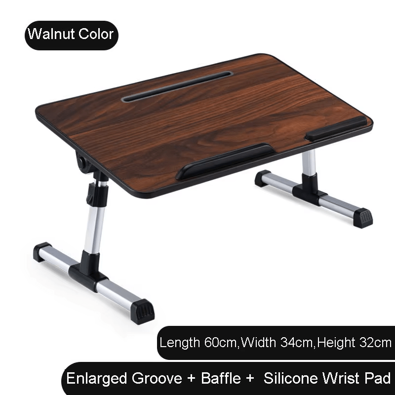 iDock Adjustable Table Stand with Storage Drawer Foldable Laptop Tray for Sofa Couch Floor Laptop Bed Tray Desk Laptop Stand - iDock Laptopstand