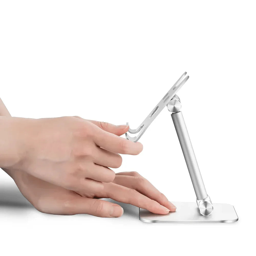 iDock All Aluminum Alloy Angle Height Adjustable Upgraded Stable Tablet Stand phone Holder - iDock Laptopstand