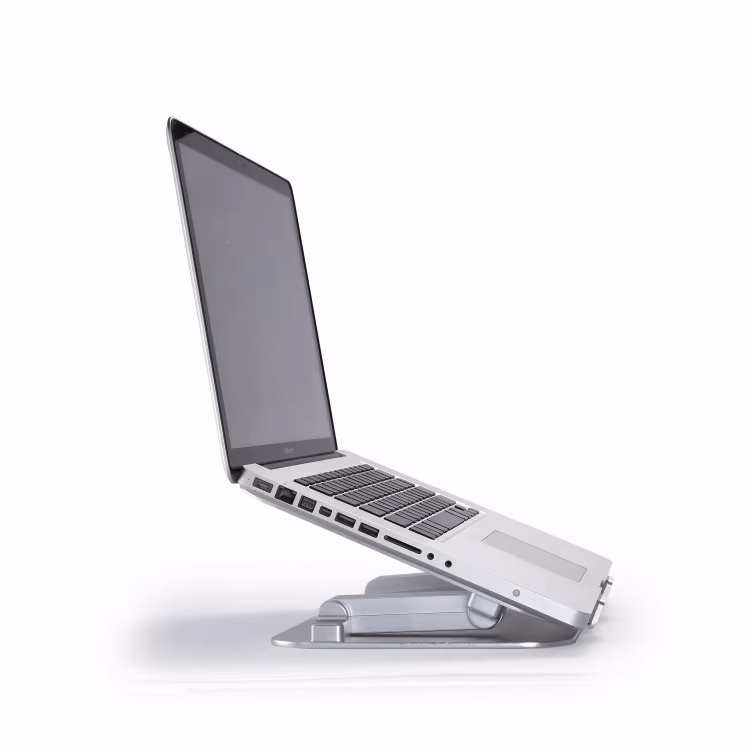 iDock Aluminium Vertical Foldable Height Adjustable Portable Flexible 17 Inch Laptop Stand - iDock Laptopstand