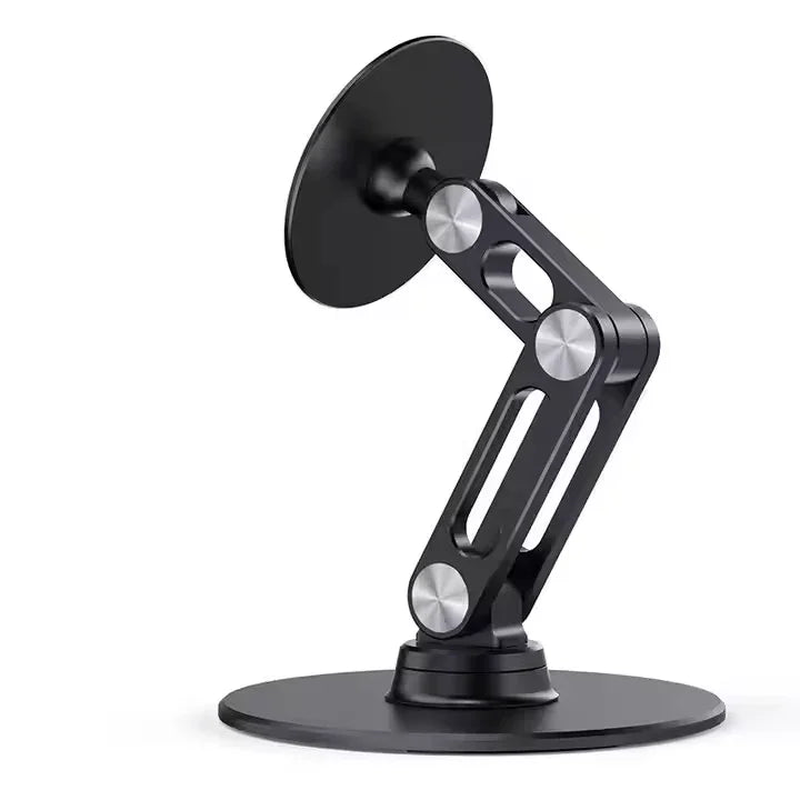 iDock Aluminum Magnetic Double Arm Adjustable 360 Rotatable Tablet Phone Stand Mobile Phone Holder - iDock Laptopstand