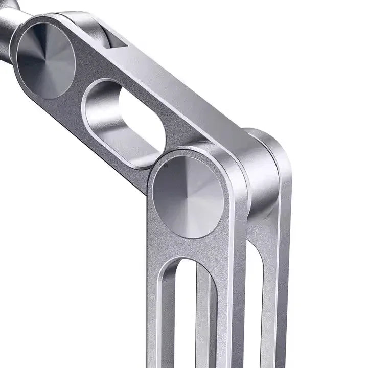 iDock Aluminum Magnetic Double Arm Adjustable 360 Rotatable Tablet Phone Stand Mobile Phone Holder - iDock Laptopstand