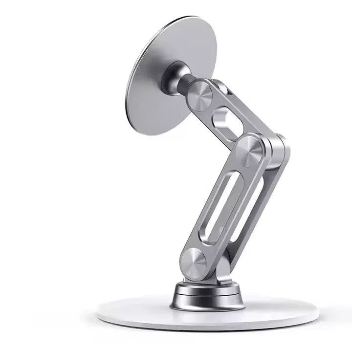 iDock Aluminum Magnetic Double Arm Adjustable 360 Rotatable Tablet Phone Stand Mobile Phone Holder - iDock Laptopstand