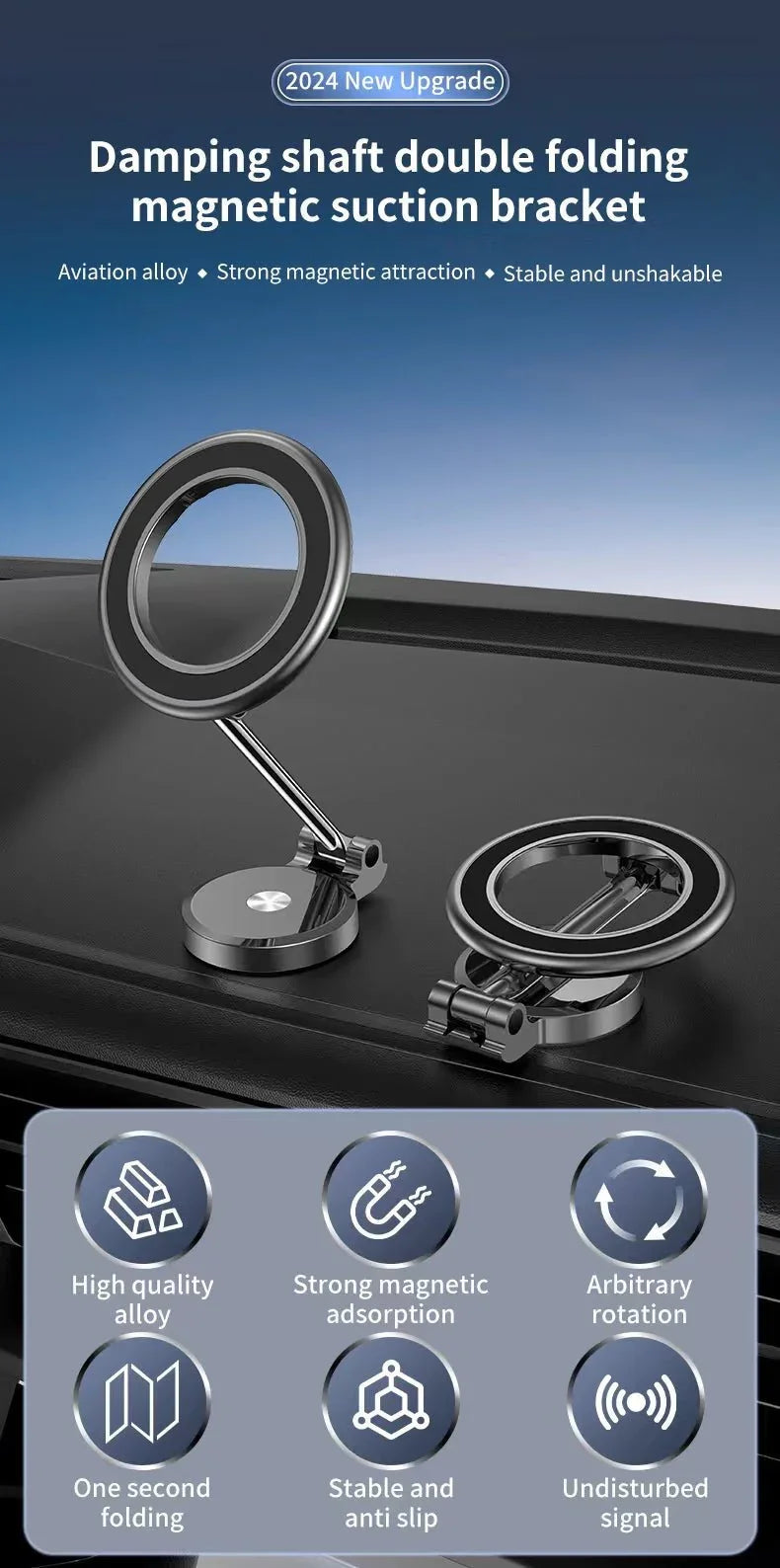 iDock Car Magnetic Phone Holder - iDock Laptopstand
