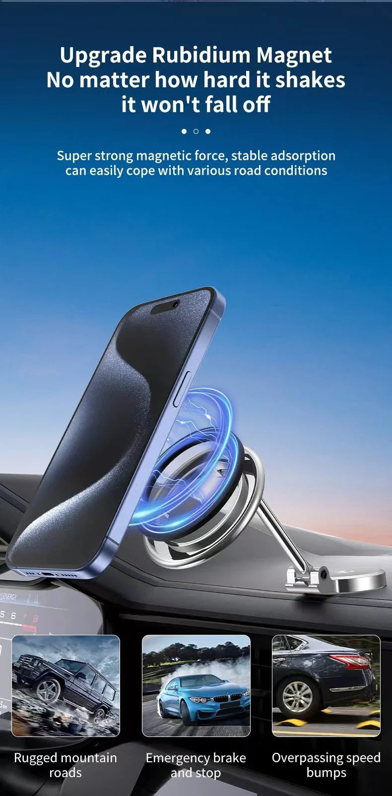 iDock Car Magnetic Phone Holder - iDock Laptopstand