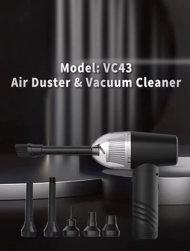 iDock Cordless Car Vacuum Cleaner Electric Air Duster Dust Blower PC Cleaning Supply Other Household Tools and Accessories - iDock Laptopstand