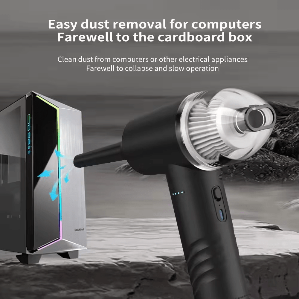 iDock Cordless Car Vacuum Cleaner Electric Air Duster Dust Blower PC Cleaning Supply Other Household Tools and Accessories - iDock Laptopstand