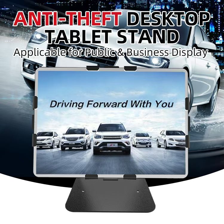 iDock Ergonomic 360 Degree Rotation Anti - theft Desktop Tablet Stand iPad Holder Applicable for Display Cashier Desk Restaurant - iDock Laptopstand