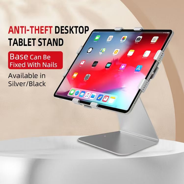 iDock Ergonomic 360 Degree Rotation Anti - theft Desktop Tablet Stand iPad Holder Applicable for Display Cashier Desk Restaurant - iDock Laptopstand