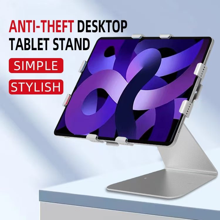 iDock Ergonomic 360 Degree Rotation Anti - theft Desktop Tablet Stand iPad Holder Applicable for Display Cashier Desk Restaurant - iDock Laptopstand