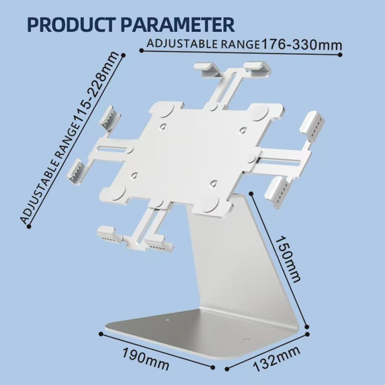 iDock Ergonomic 360 Degree Rotation Anti - theft Desktop Tablet Stand iPad Holder Applicable for Display Cashier Desk Restaurant - iDock Laptopstand