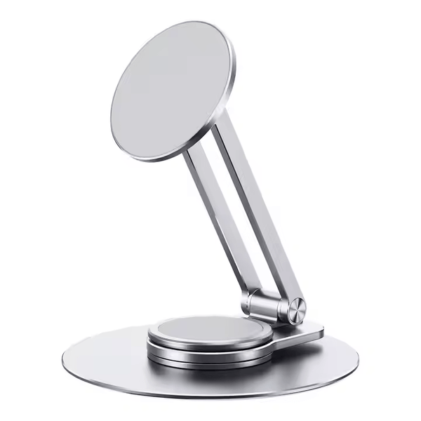 iDock Ergonomic 360 Degree Rotation Portable Folding Adjustable Aluminum Alloy Magnetic Phone Holder For iPhone 12 13 14 Pro Max - iDock Laptopstand