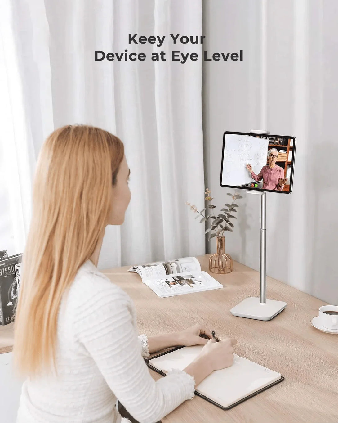 iDock Ergonomic 360 Degree Rotation Portable Phone Stand Height Angle Adjustable Tablet Stand - iDock Laptopstand