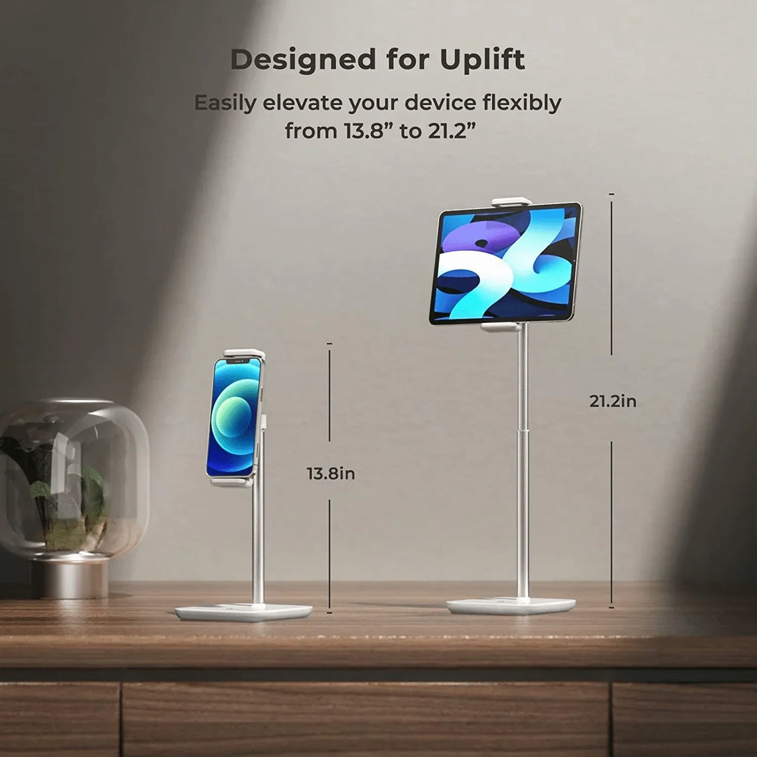 iDock Ergonomic 360 Degree Rotation Portable Phone Stand Height Angle Adjustable Tablet Stand - iDock Laptopstand