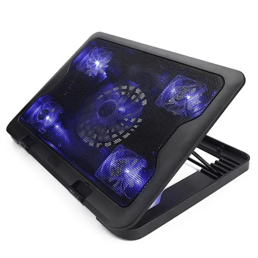 iDock Ergonomic 5 Fans Best Laptop Notebook Cooling Pad - iDock Laptopstand