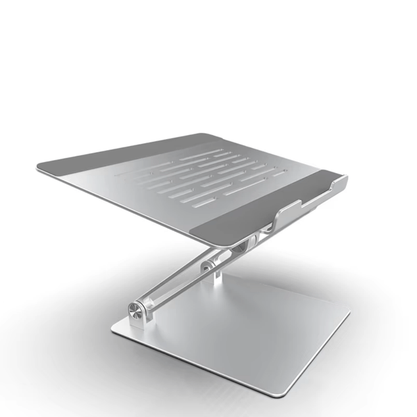 iDock Ergonomic Adjustable Aluminum Notebook Holder for Desk Compatible for 10 - 15.6 inch Laptop Stand - iDock Laptopstand