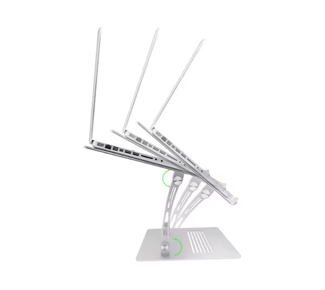 iDock Ergonomic Adjustable Laptop Computer Riser Stand Compatible with Apple MacBook Air Pro Dell XPS HP Samsung Lenovo - iDock Laptopstand