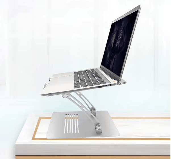 iDock Ergonomic Adjustable Laptop Computer Riser Stand Compatible with Apple MacBook Air Pro Dell XPS HP Samsung Lenovo - iDock Laptopstand